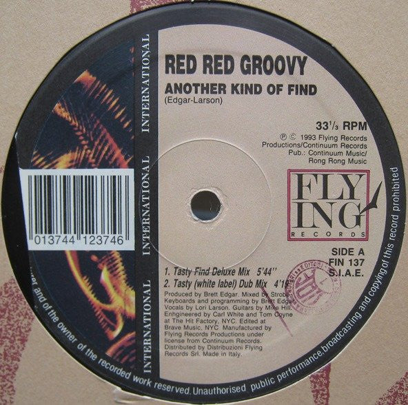 Red Red Groovy : Another Kind Of Find (12")