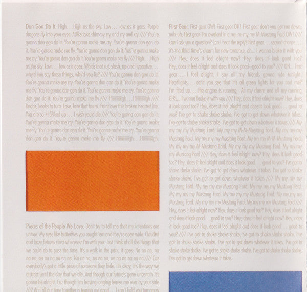 The Rapture : Pieces Of The People We Love (CD, Album)