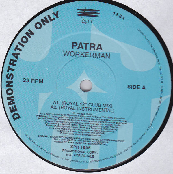 Patra : Workerman (12", Promo)