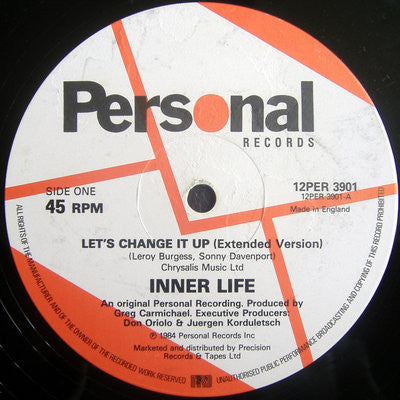 Inner Life : Let's Change It Up (12")