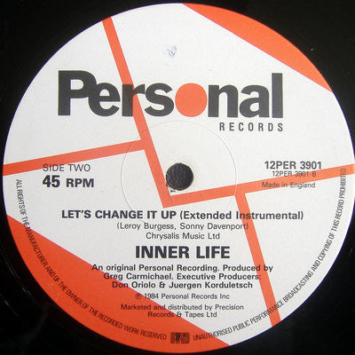 Inner Life : Let's Change It Up (12")
