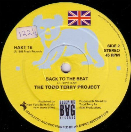 The Todd Terry Project : Bango (To The Batmobile) / Back To The Beat (12")