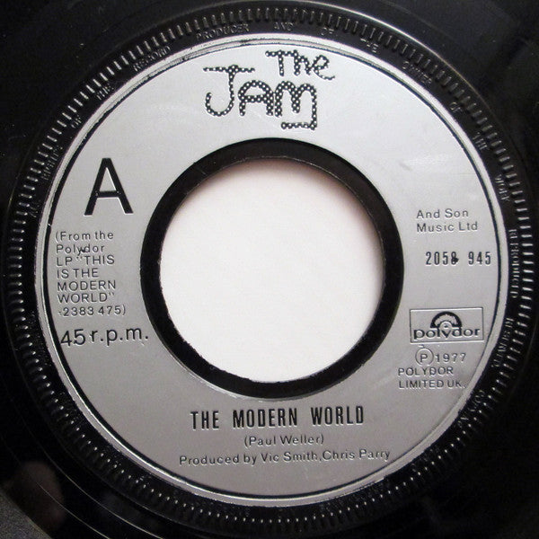The Jam : The Modern World (7", Single, Lar)