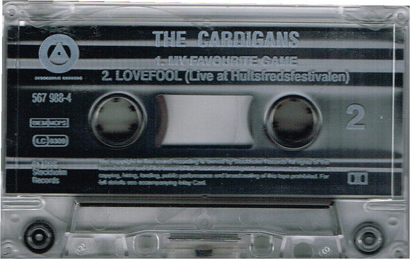 The Cardigans : My Favourite Game (Cass, Single)