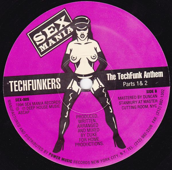 Techfunkers : Rock Da TechFunk (12")