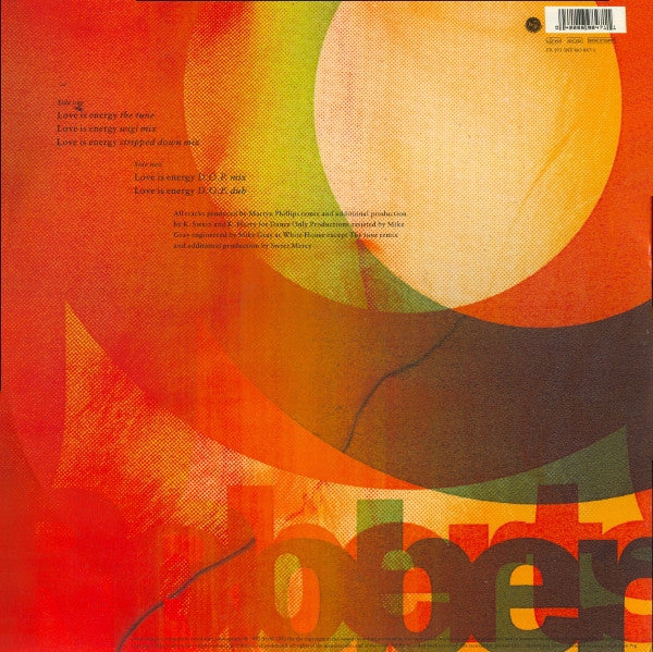 Joe Roberts : Love Is Energy (12")