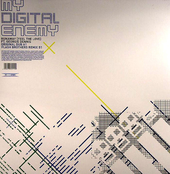 My Digital Enemy Featuring Georgie Dennis : Runaway (Feel The Love) (12")