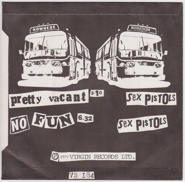 Sex Pistols : Pretty Vacant (7", Single, RP, Gre)