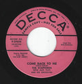 The Staffords (2) With Jack Pleis And His Orchestra : Come Back To Me / Cry, Baby, Cry (7", Single, Promo)