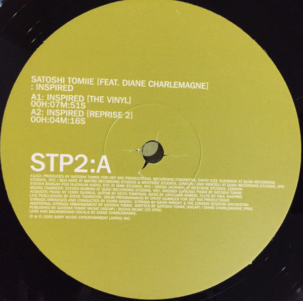 Satoshi Tomiie Feat. Diane Charlemagne : Inspired (2x12")