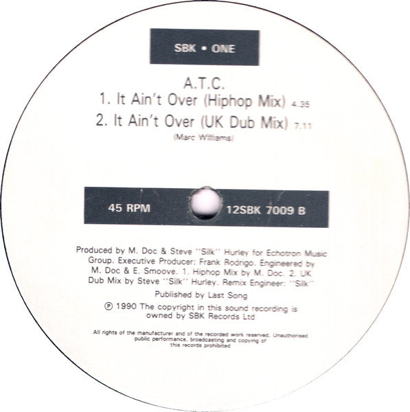 ATC* : It Ain't Over (12")