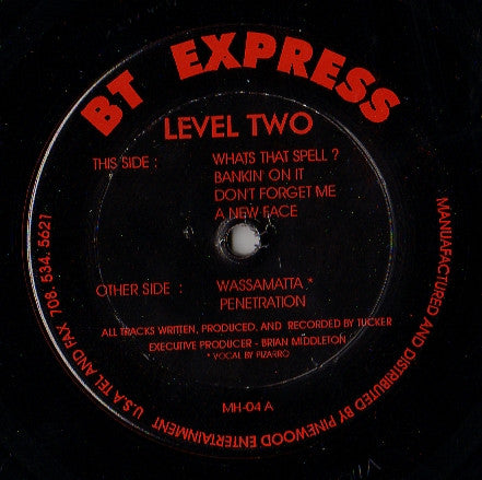 B.T. Express (2) : Level Two (12")