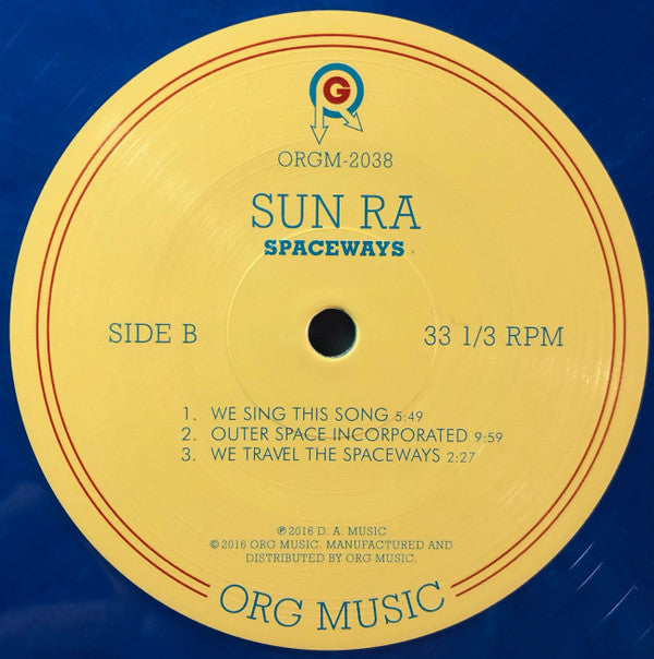 Sun Ra : Spaceways (LP, Album, RSD, Ltd, RE, Blu)