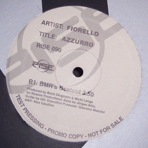 Fiorello : Azzurro (12", Promo, TP)
