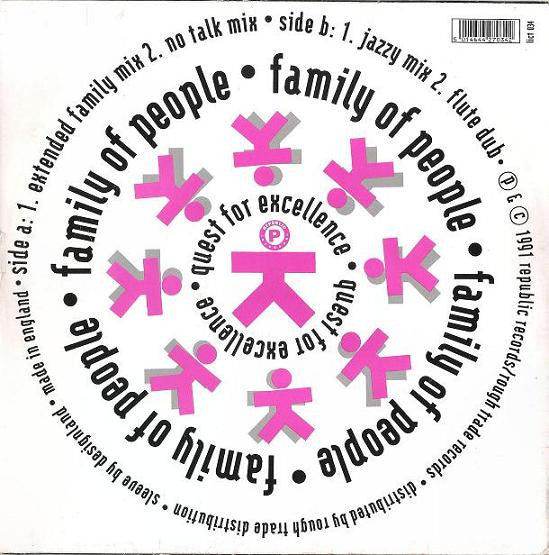 Quest For Excellence : Family Of People (12")