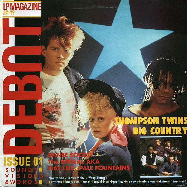 Various : Debut LP Magazine - Issue 01 (LP, Comp, Mag)