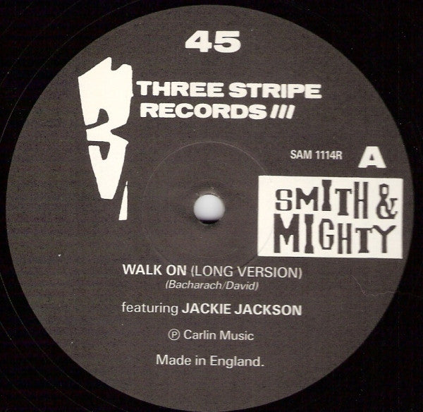 Smith & Mighty Featuring Jackie Jackson (2) : Walk On... (Remixes) (12")
