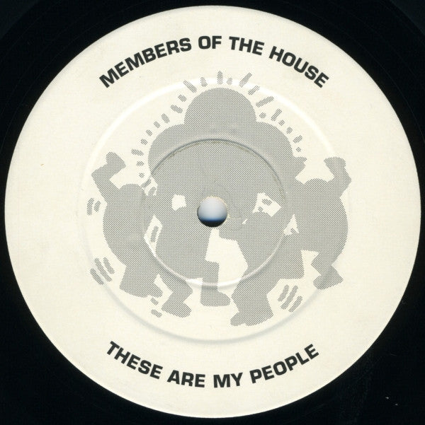 Members Of The House : These Are My People (12", Promo)