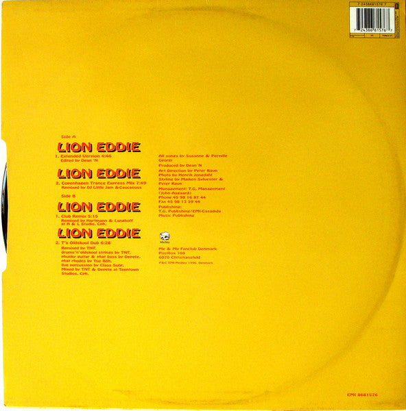 Me & My : Lion Eddie (12", Single)