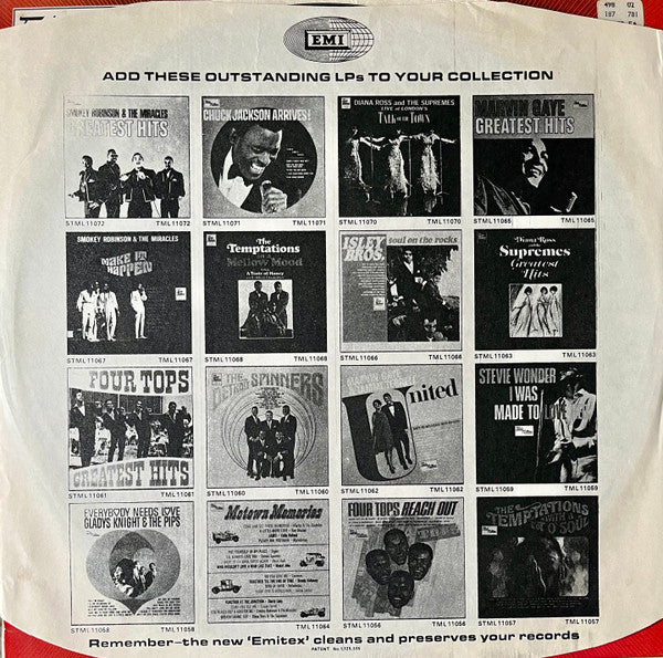 The Temptations : Temptations Live! (LP, Album)