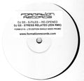DJ SS : S-Files Re-Opened (Zen Remix) (12", S/Sided, Ltd, Promo, W/Lbl)