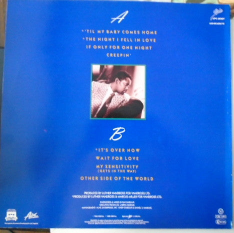 Luther Vandross : The Night I Fell In Love (LP, Album)