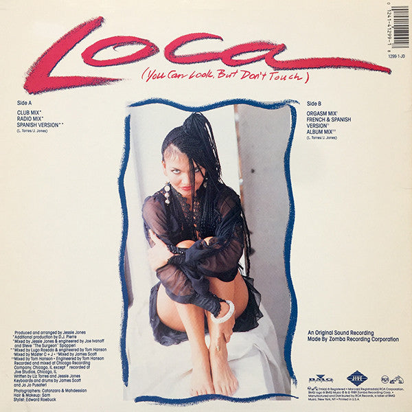 Liz Torres : Loca (You Can Look, But Don't Touch) (12", EMW)