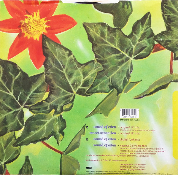 Shades Of Rhythm : Sound Of Eden / Sweet Sensation (12", Rec)