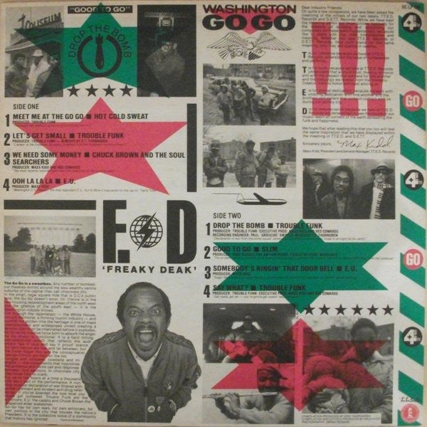 Various : Go Go Crankin' (LP, Comp)