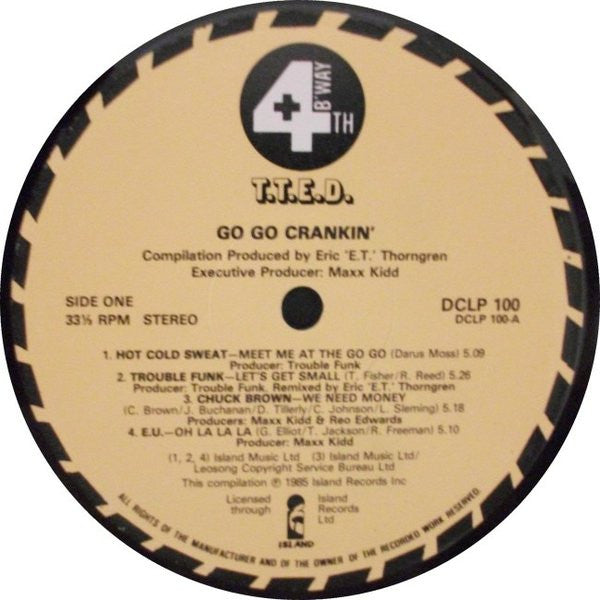 Various : Go Go Crankin' (LP, Comp)