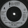 The Beat (2) : Can't Get Used To Losing You (7", Single, Sil)
