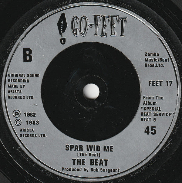 The Beat (2) : Can't Get Used To Losing You (7", Single, Sil)
