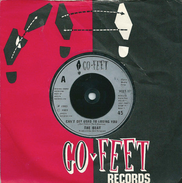The Beat (2) : Can't Get Used To Losing You (7", Single, Sil)