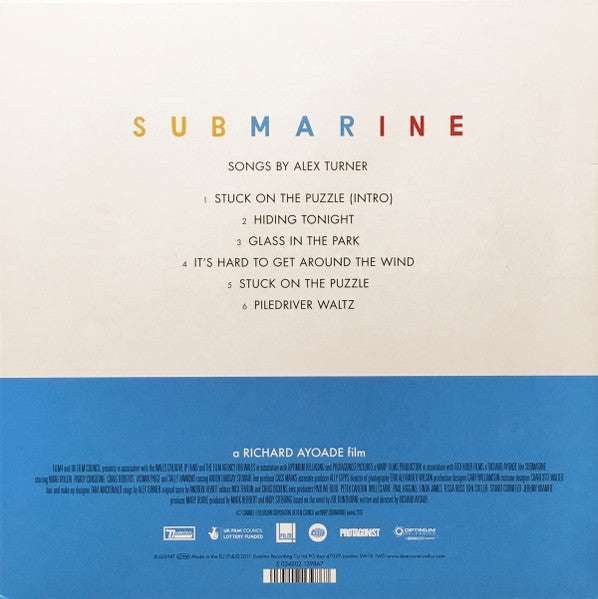 Alex Turner : Submarine (10", EP, RE)