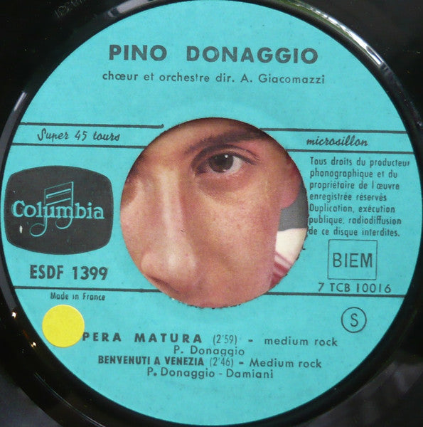 Pino Donaggio : Il Mio Sotterraneo  (7", EP)