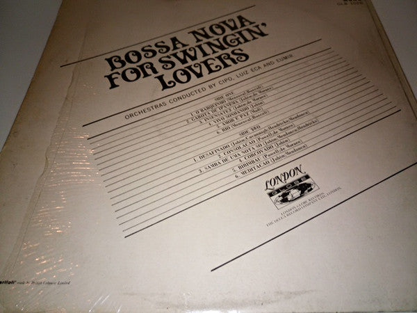Luiz Eça, Maestro Cipó*, Eumir Deodato : Bossa Nova For Swingin' Lovers (LP, Album, Mono)