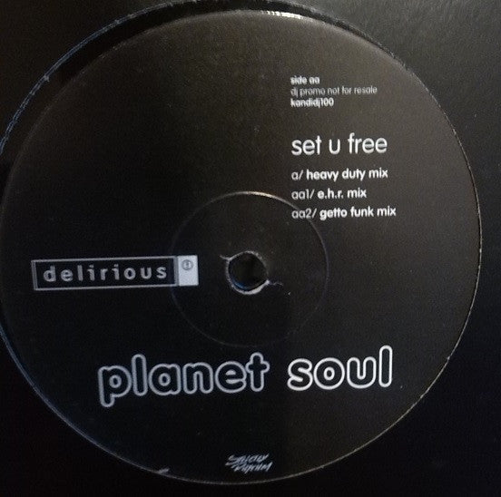 Planet Soul : Set U Free (12", Promo)
