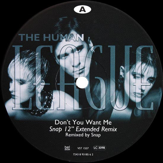 The Human League : Don't You Want Me (12")