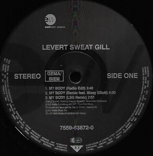 LSG : My Body (12")