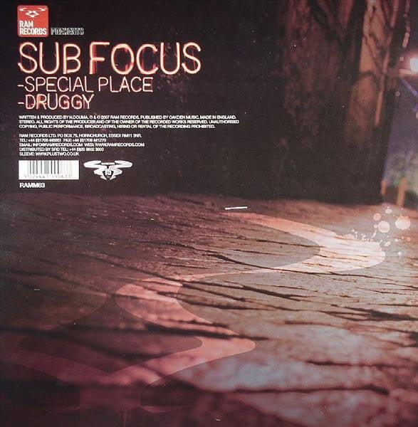 Sub Focus : Special Place / Druggy (12", Single)