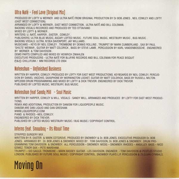 Dr. Bob Jones And Lofty : Moving On (CD, Comp + CD, Mixed)