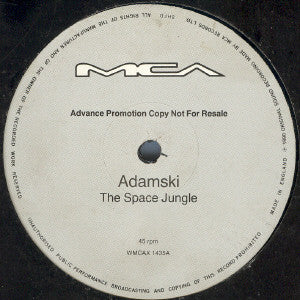 Adamski : The Space Jungle (12", Promo)