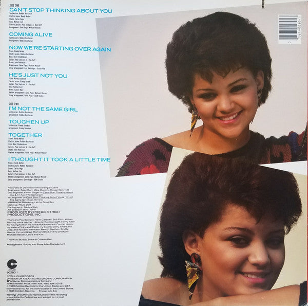 Stacy Lattisaw : I'm Not The Same Girl (LP, Album)