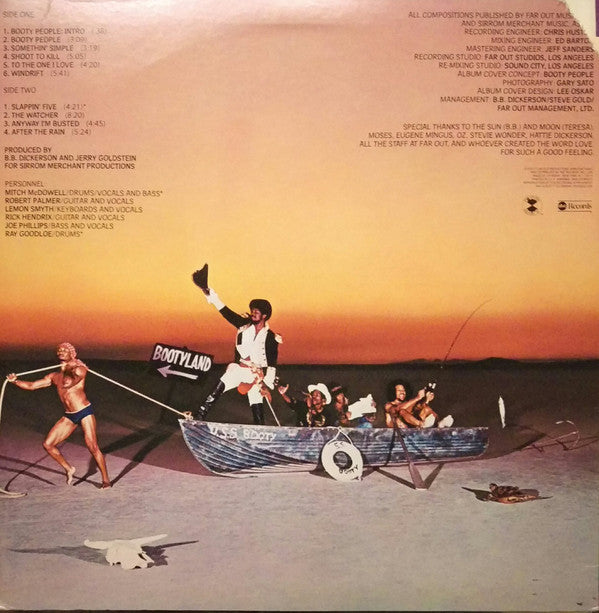 Booty People : Booty People (LP, Album, Kee)