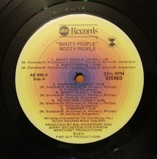 Booty People : Booty People (LP, Album, Kee)