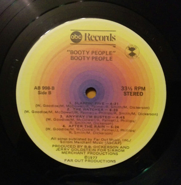 Booty People : Booty People (LP, Album, Kee)