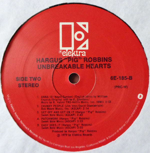 Hargus Robbins : Unbreakable Hearts (LP)