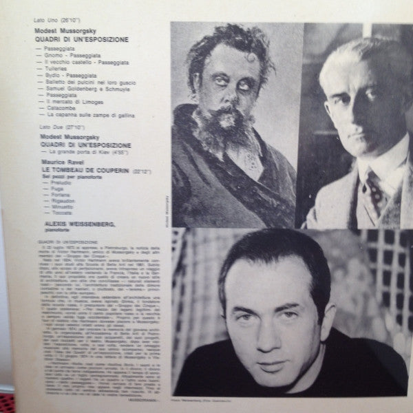 Weissenberg* - Mussorgsky*, Ravel* : Quadri Di Un'Esposizione - Le Tombeau Du Couperin (LP, Album, Gat)