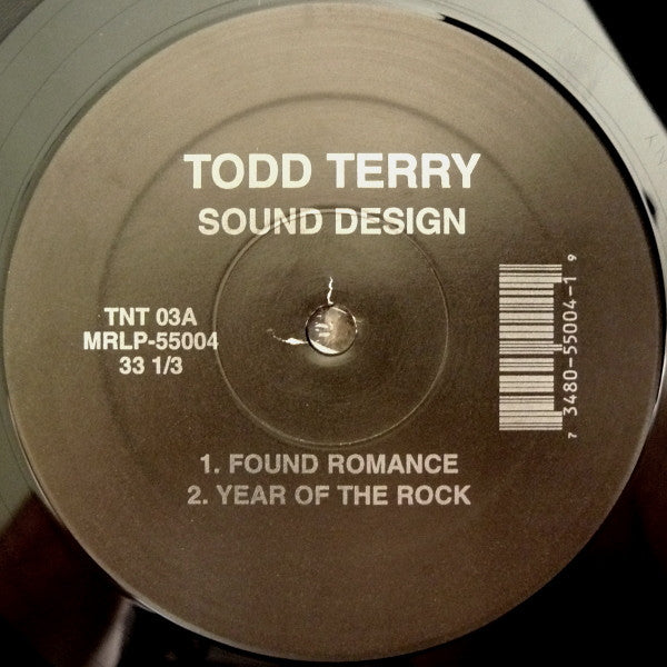 Todd Terry : Sound Design (12")