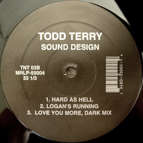 Todd Terry : Sound Design (12")